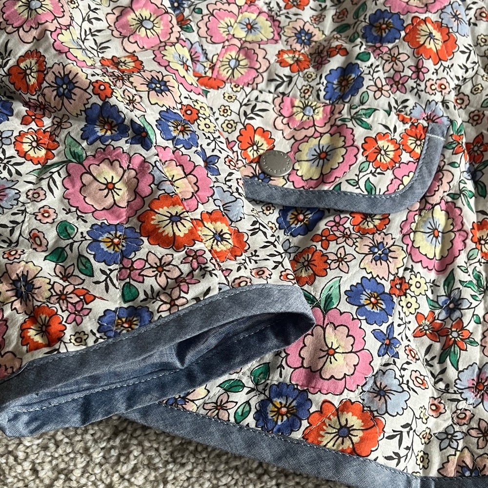 Talbots | Multicolor Floral Jacket - Picture 4 of 6